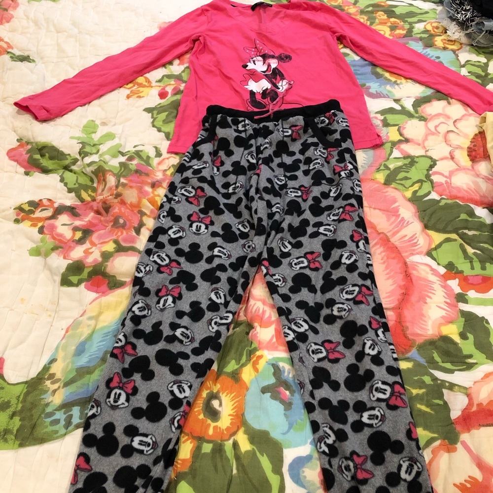 Disney Minnie Mouse sz: Small pajama set